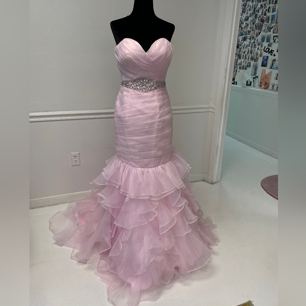 Mermaid Gown Size 6 Pink